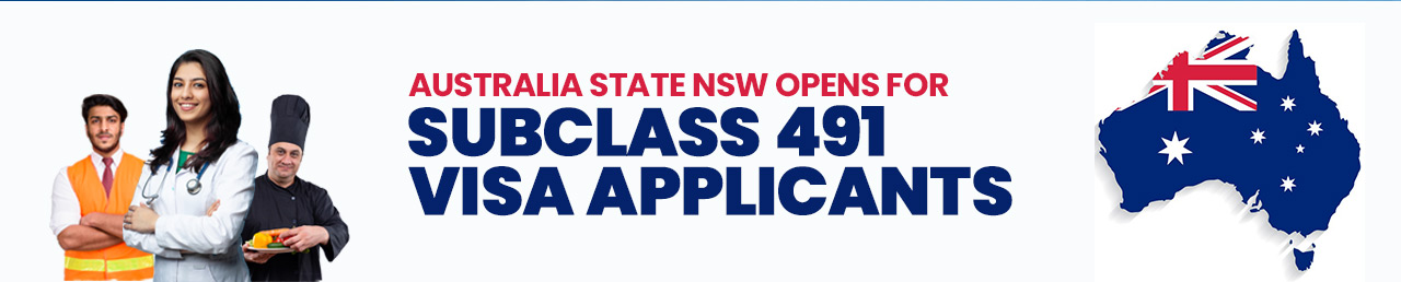 Australian State NSW Nomination (Subclass 491) Visa Opens Now